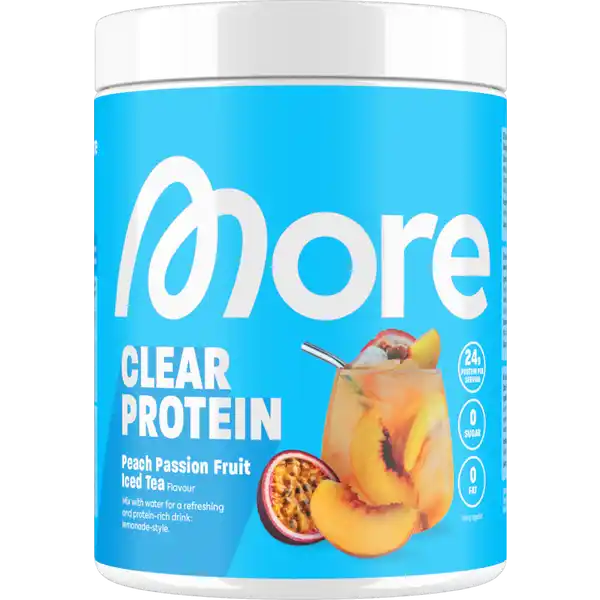 Clear Protein Peach Passionfruit Ice Tea