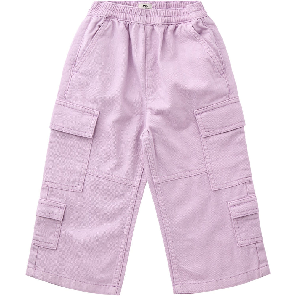 Køb COPENHAGEN COLORS Lavender Organic Cargo Twill Bukser