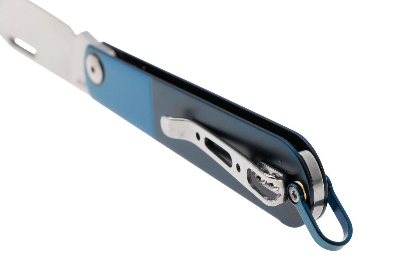 Real Steel Barlow RB-3 8342D, Satin 12C27, Blue Stainless Steel zakmes
