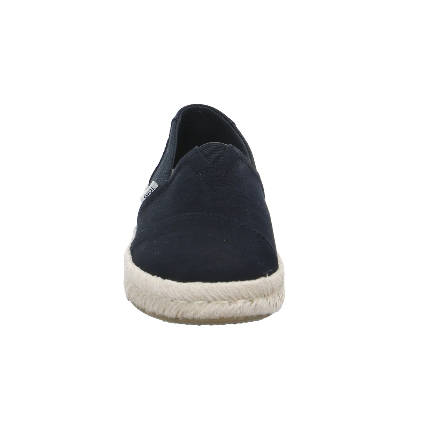 TOMS Espadrille Schwarz Textil