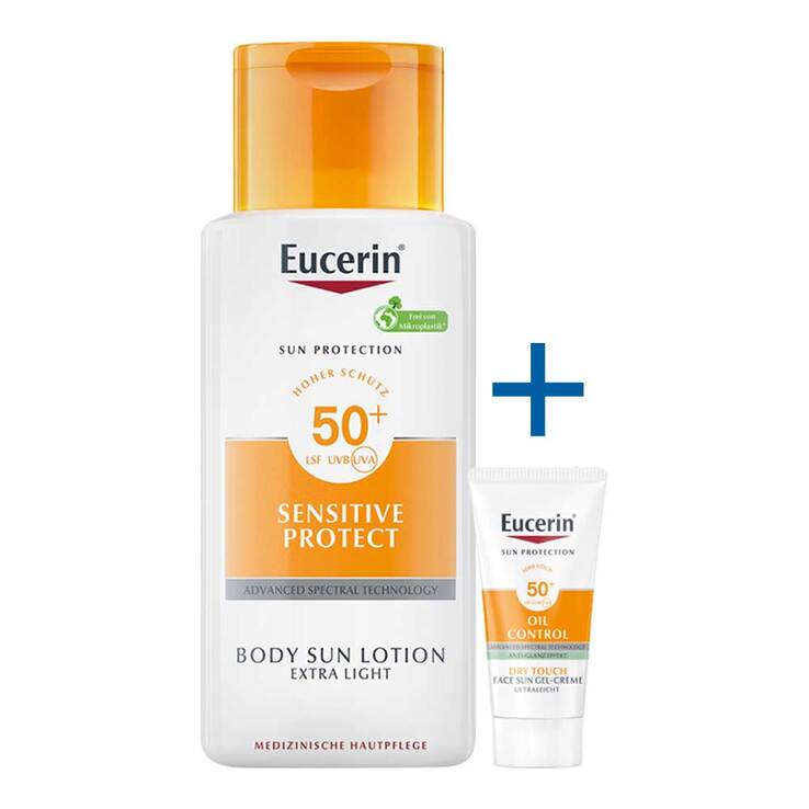 Eucerin Sun Lotion Extra Leicht LSF 50+, 150 ml