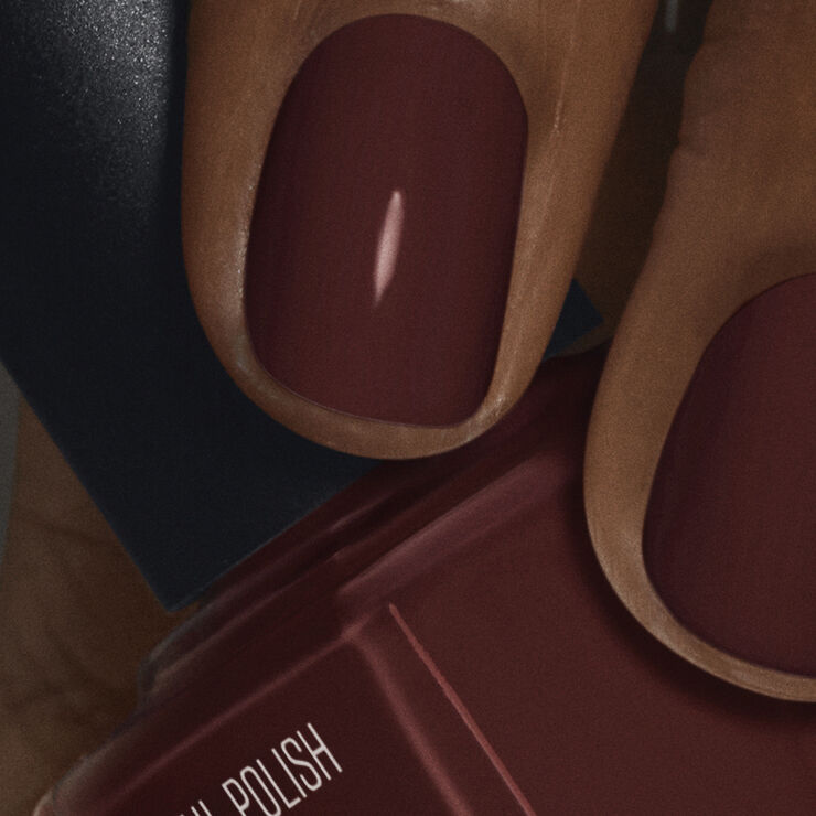 Nilens Jord Nail Polish Dark Burgundy