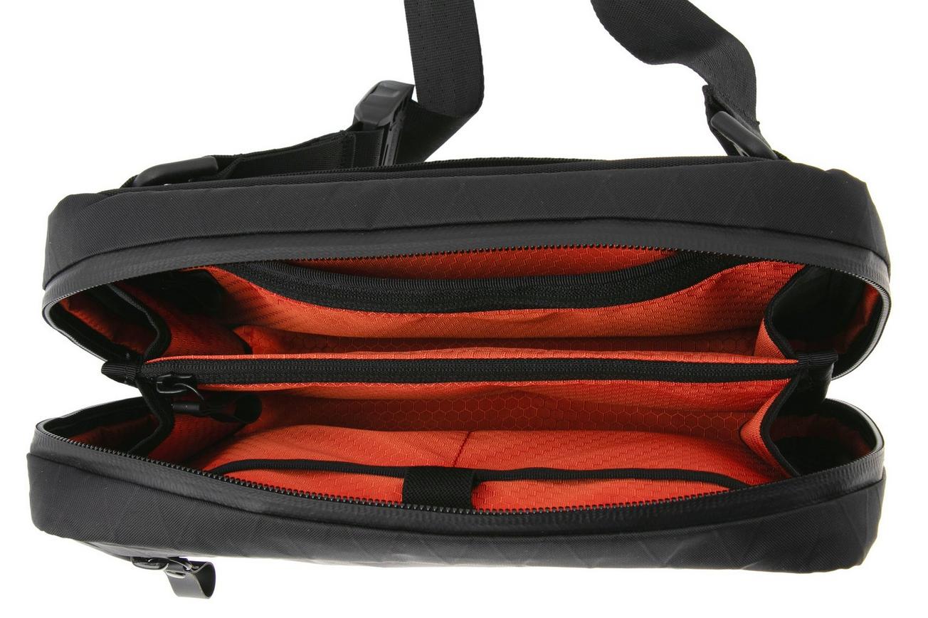 Alpaka Gear Elements Tech Case AD010490103 Black, X-Pac VX21, tech-organizer en crossbodytas