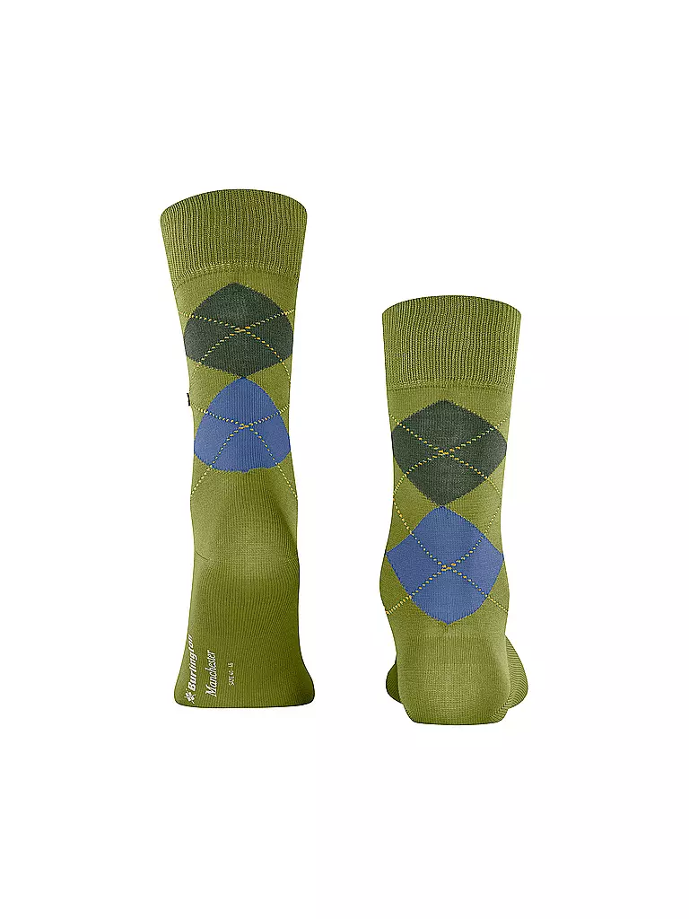 BURLINGTON Herren Socken MANCHESTER jungle  grün