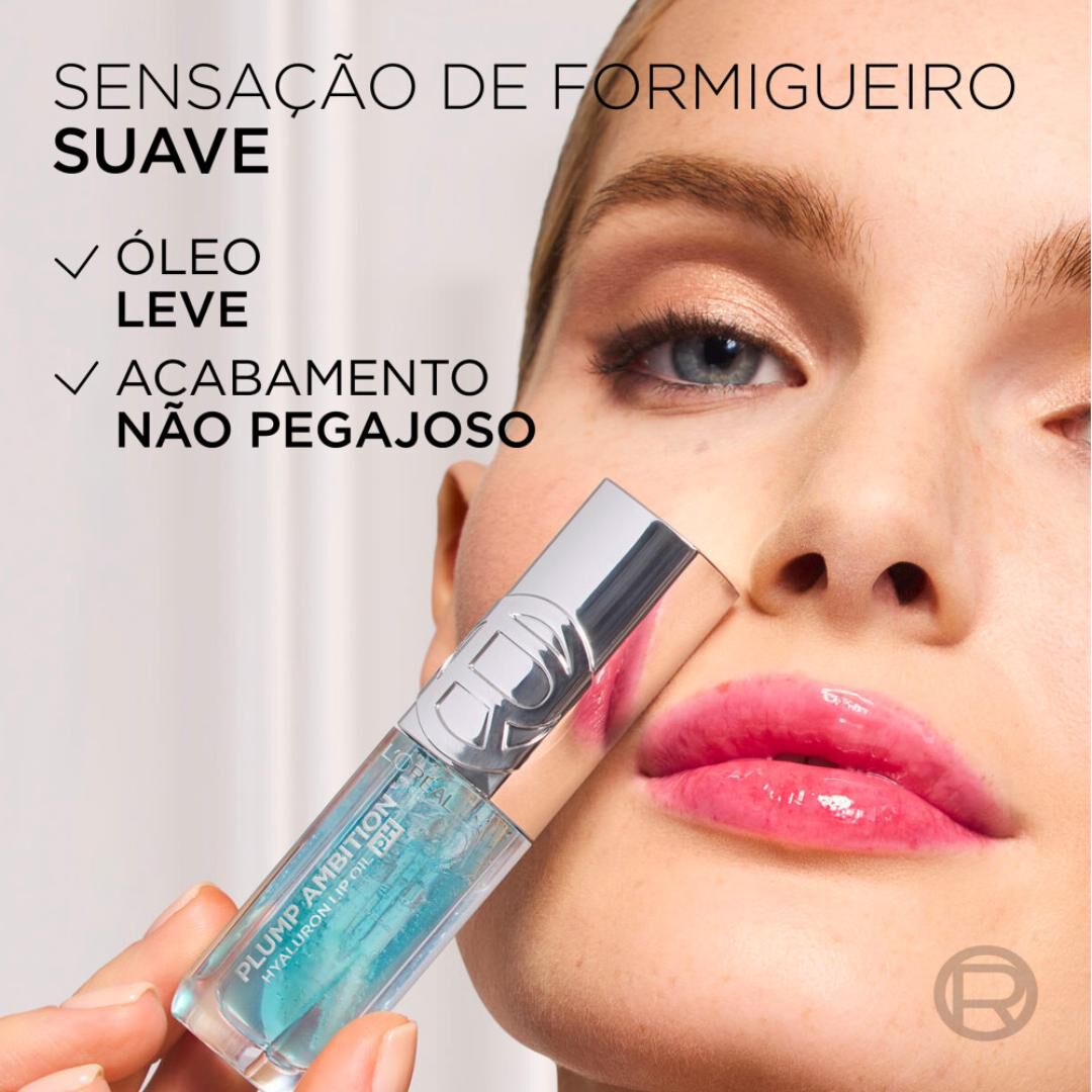 L'Oréal Paris  Plump Ambition pH Hyaluron Óleo Labial Hidratante