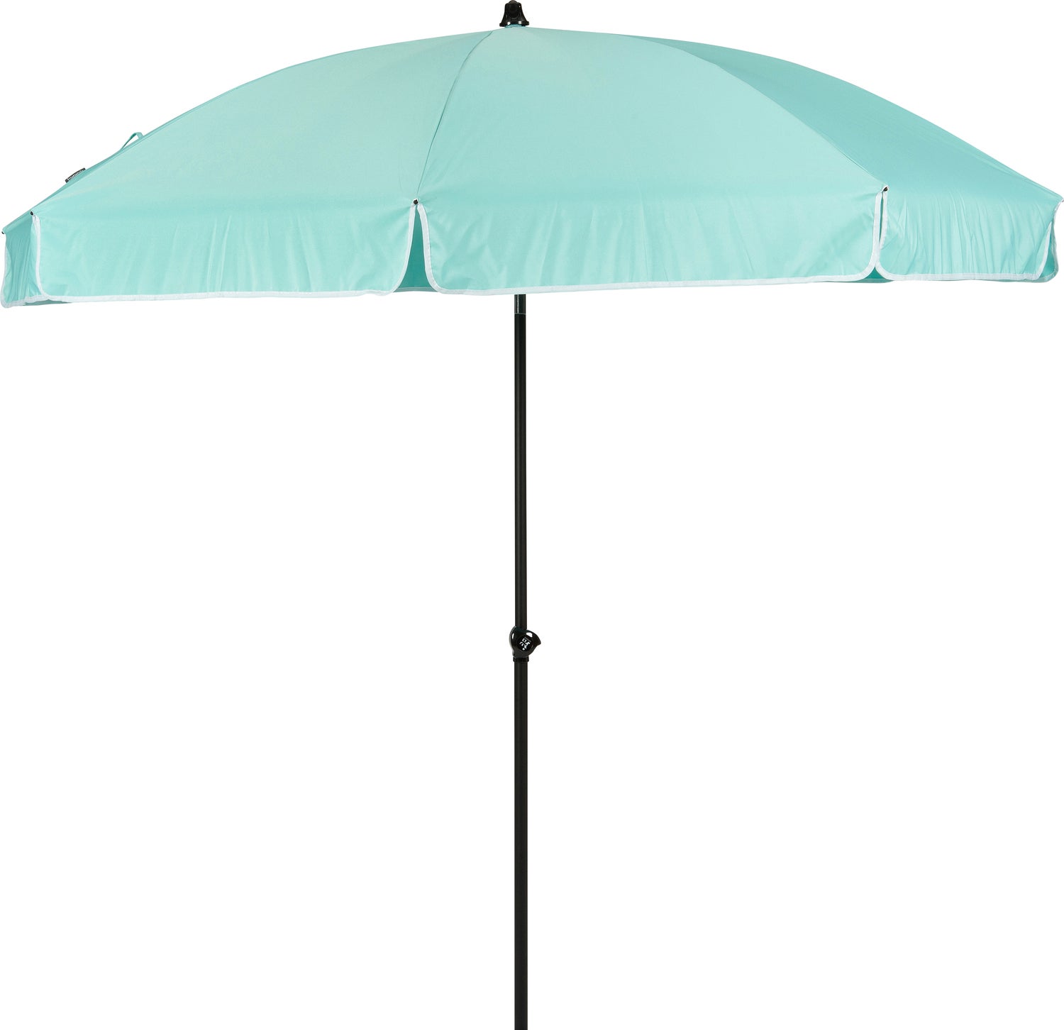 Intratuin parasol Haiti lichtblauw 80+UV D 200 cm