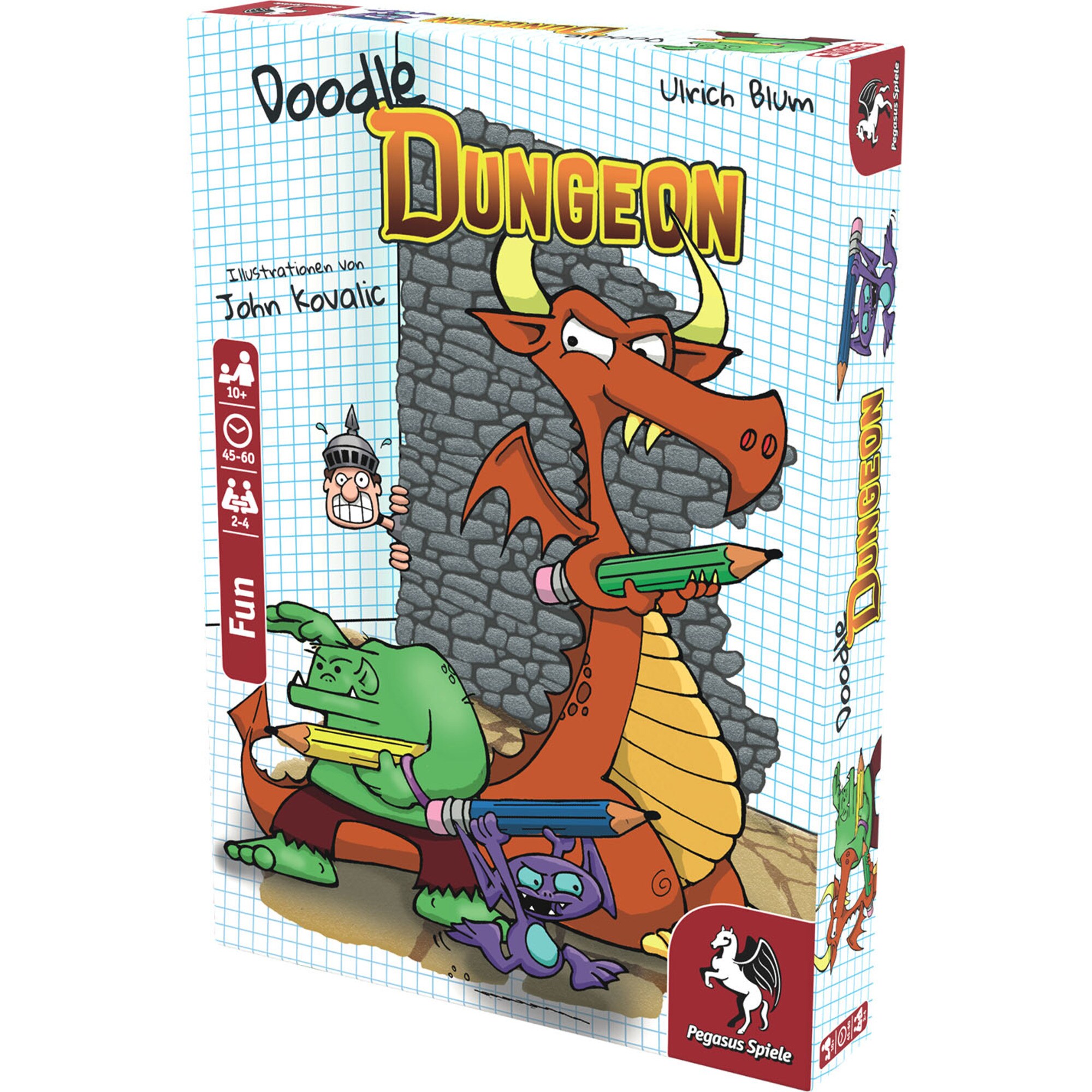 Pegasus Brettspiel Doodle Dungeon