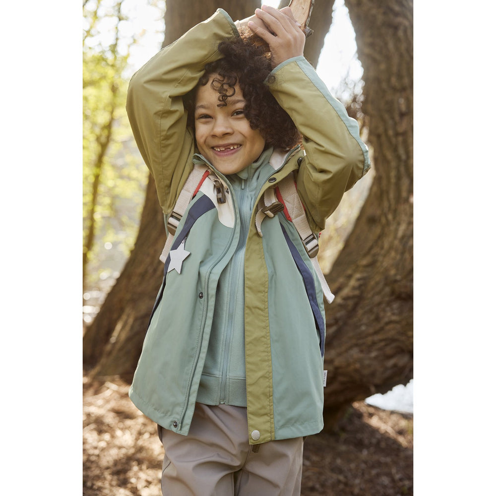 Køb Mini A ture Granite Green Col. B. Matvalon Fleece Lined Jacket. Grs