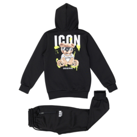 Icon bear paint set - zwart