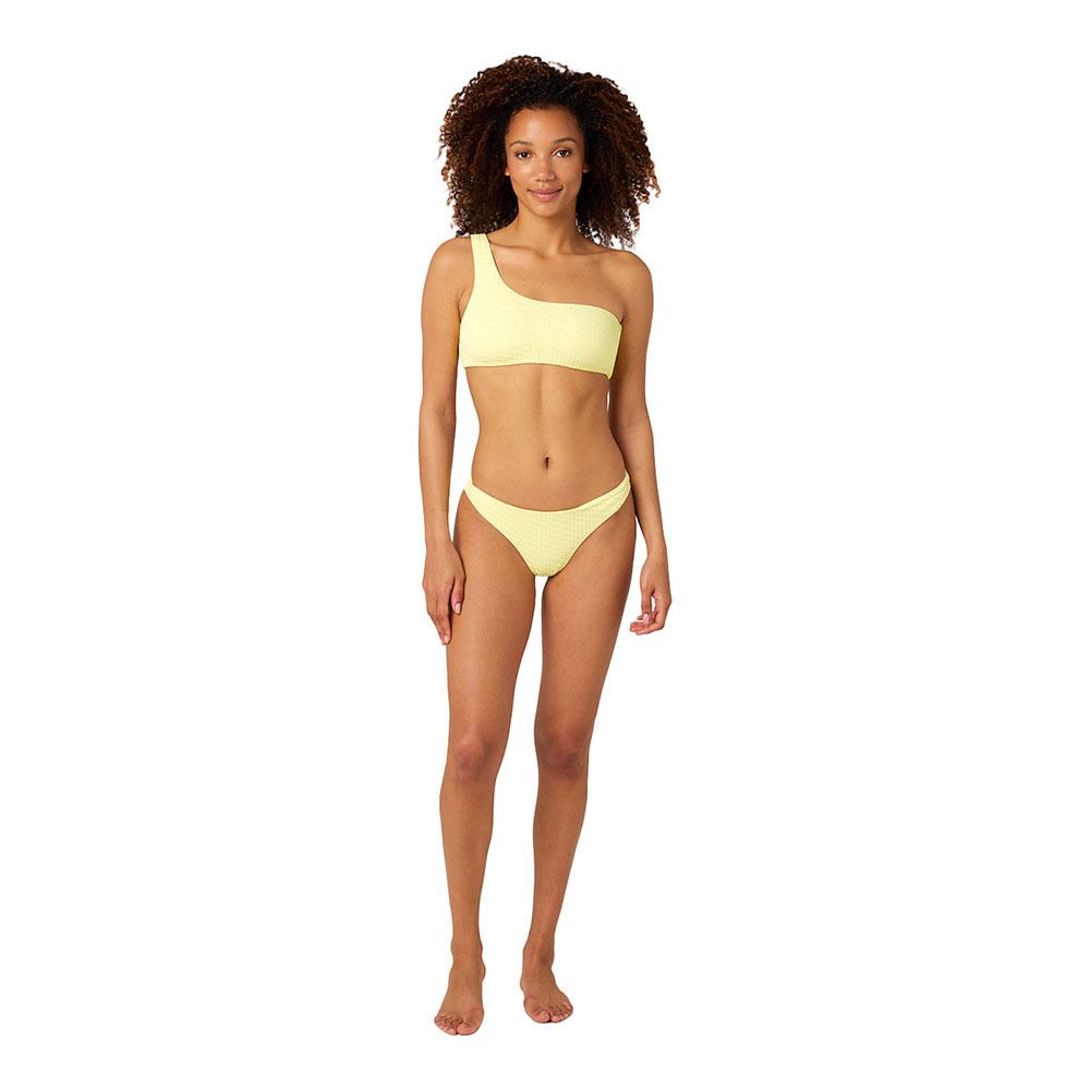 Rip Curl CUSTOM RIB ONE STRAP - Haut de maillot de bain Femme light yellow