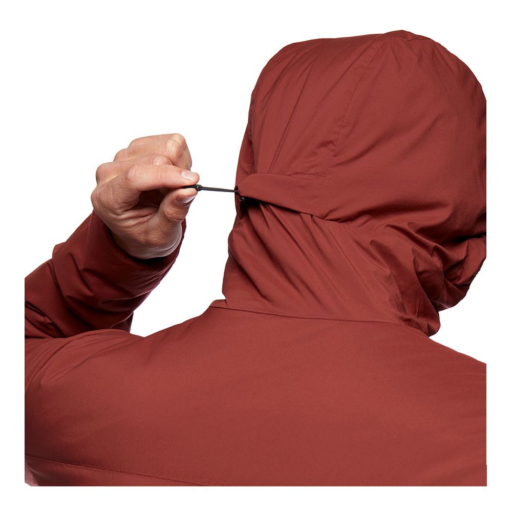 Black Diamond LIGHT STRETCH HOODY - Veste Homme dark crimson/black