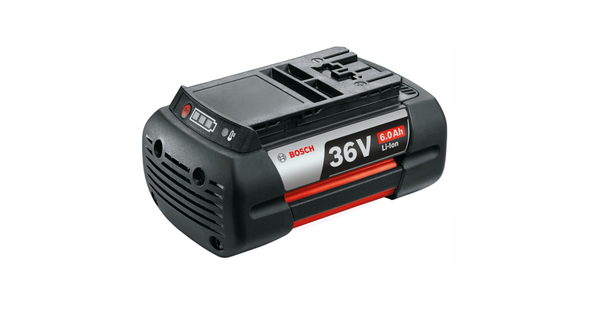 BoschGBA 36V 6.0Ah Accu oplaadbare batterij  (Zwart)