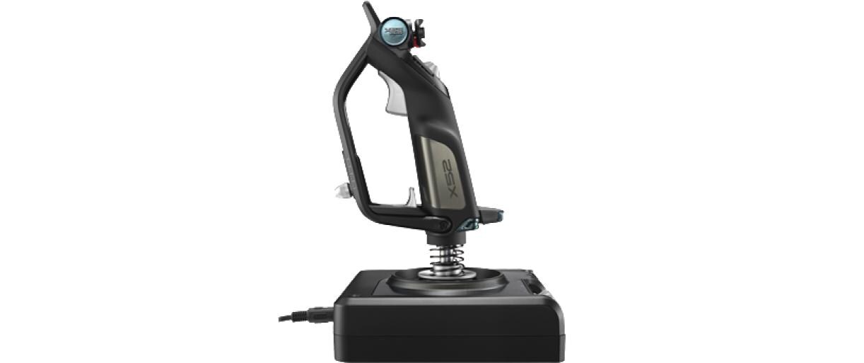 Simulations-Controller G Saitek X52 Professional H.O.T.A.S<br>Flugsimulations-Controller mit Schubregler und Stick