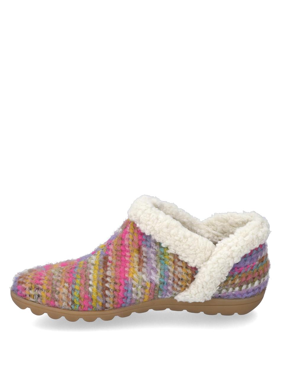 Hausschuh Cadiz 03, pink-multi