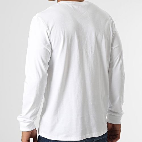 Tee Shirt Manches Longues New Core A5VM1 Blanc
