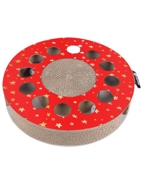 District 70 X-Mas Star - Kattenspeelgoed - Rood