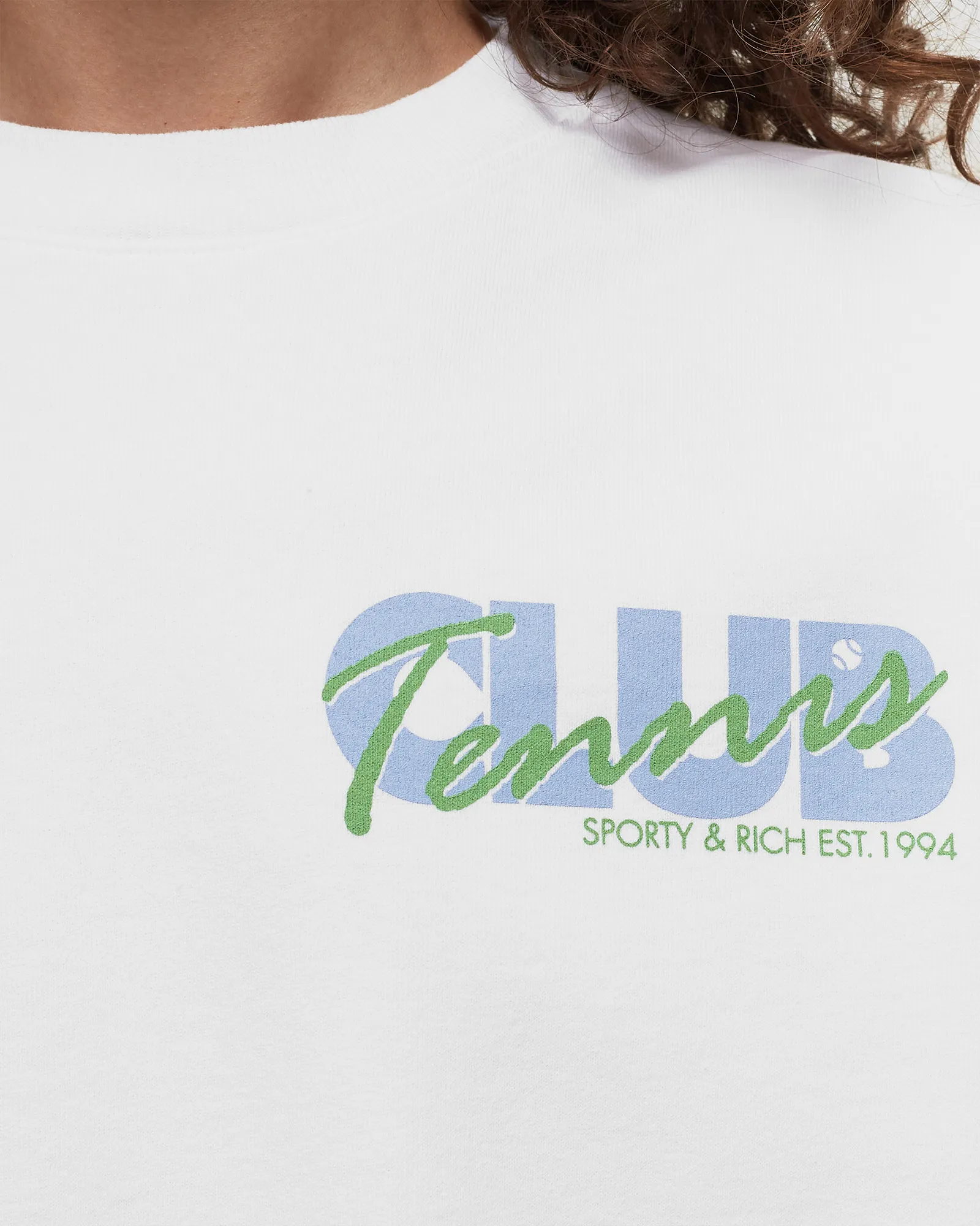 Sporty & Rich Agassi Crewneck