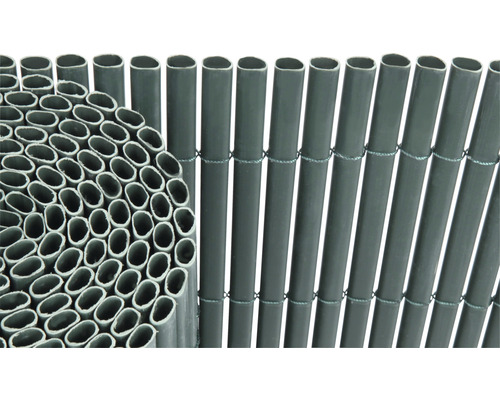 Konsta PVC ovaal privacyschermmat, 3 x 0,9 m, donkergroen