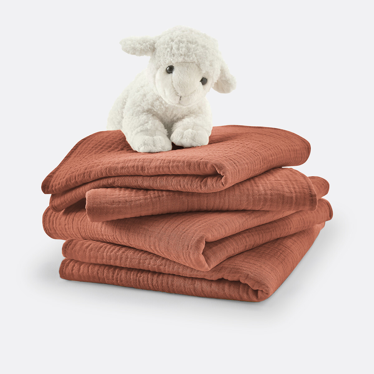 LA REDOUTE INTERIEURS<br>Conjunto de 4 maxi luiers em tetra Kumla