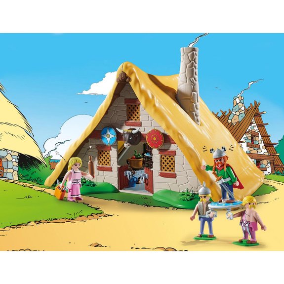 La hutte d'Abraracourcix Playmobil Astérix 70932