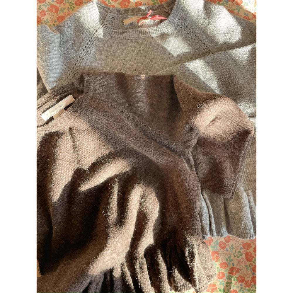 Køb Konges Sløjd Brown Melange Cathy Strik Sweater