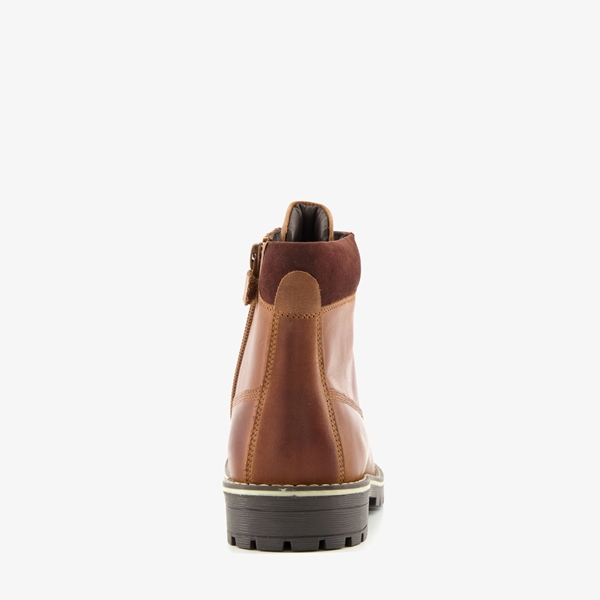 Hush Puppies leren jongens veterboots