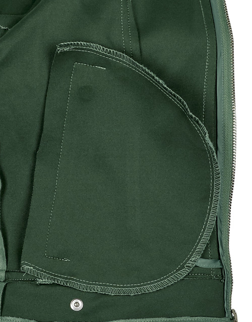 Vero Moda - VMJOSE MARI SHORT FAUX SUEDE JACKET BOOS - Vert