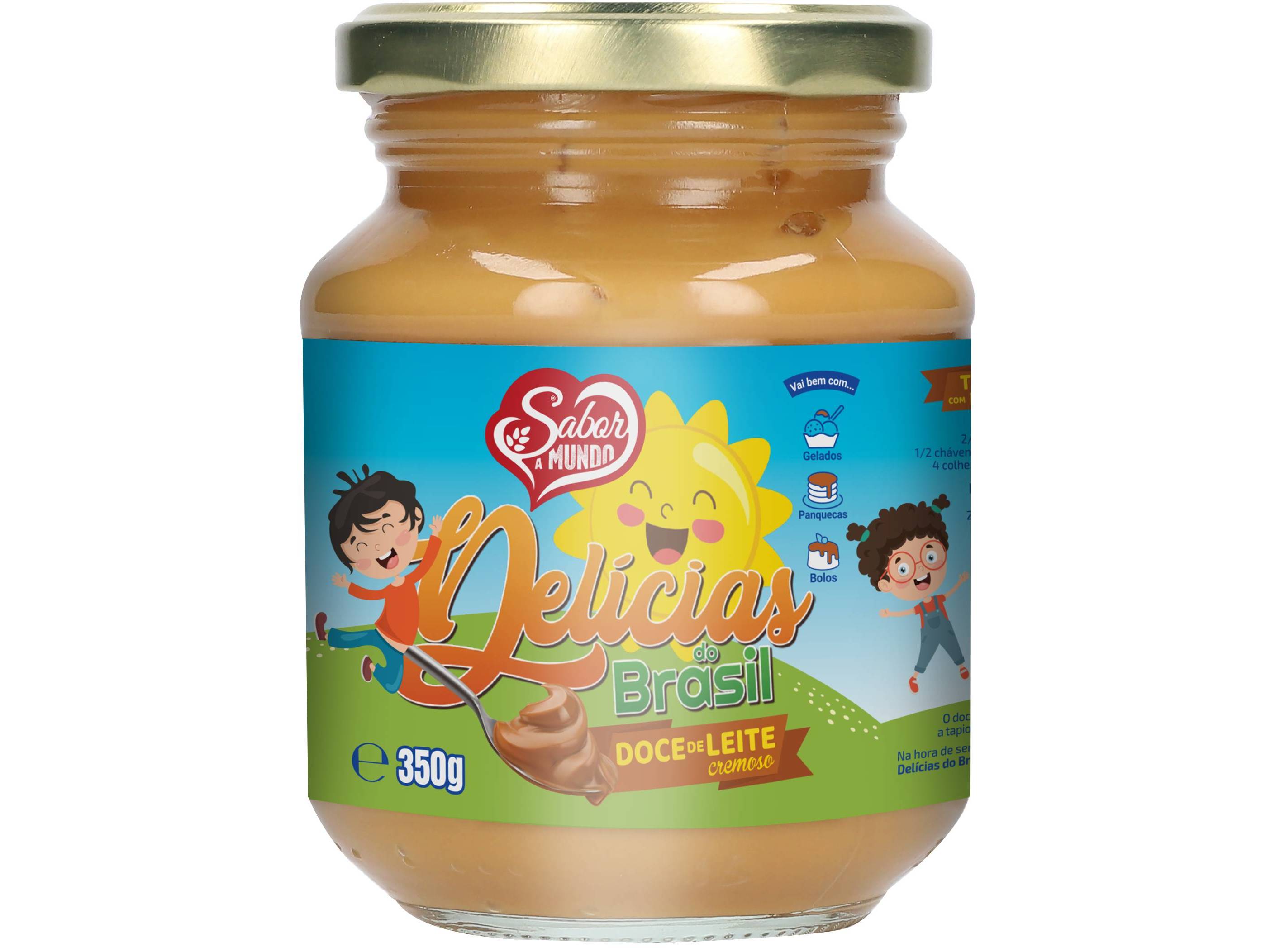DOCE DE LEITE AFG CREMOSO DELÍCIAS DO BRASIL 350G