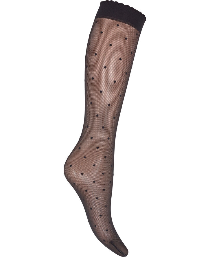 Falke Dots KH Sort