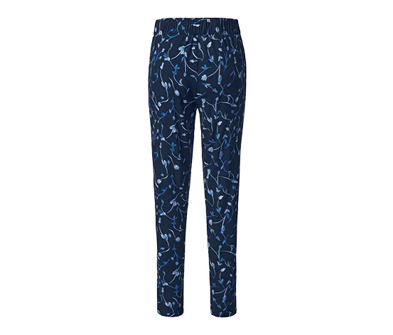 Jerseyhose, dunkelblau mit Alloverprint