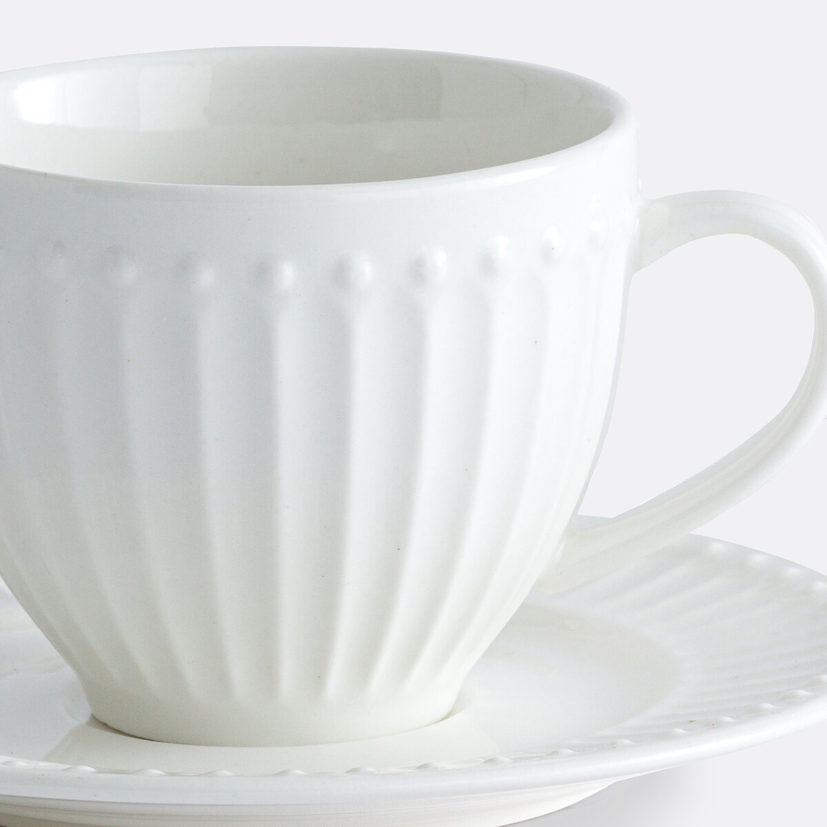 LA REDOUTE INTERIEURS<br>Conjunto de 6 xícaras de café com pires, Jewely