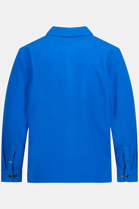 Hemd, Overshirt, Langarm, Fleece