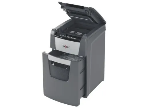 Makulator Rexel Optimum AutoFeed  130X krydsmakulering 4x28 mm (P-4)