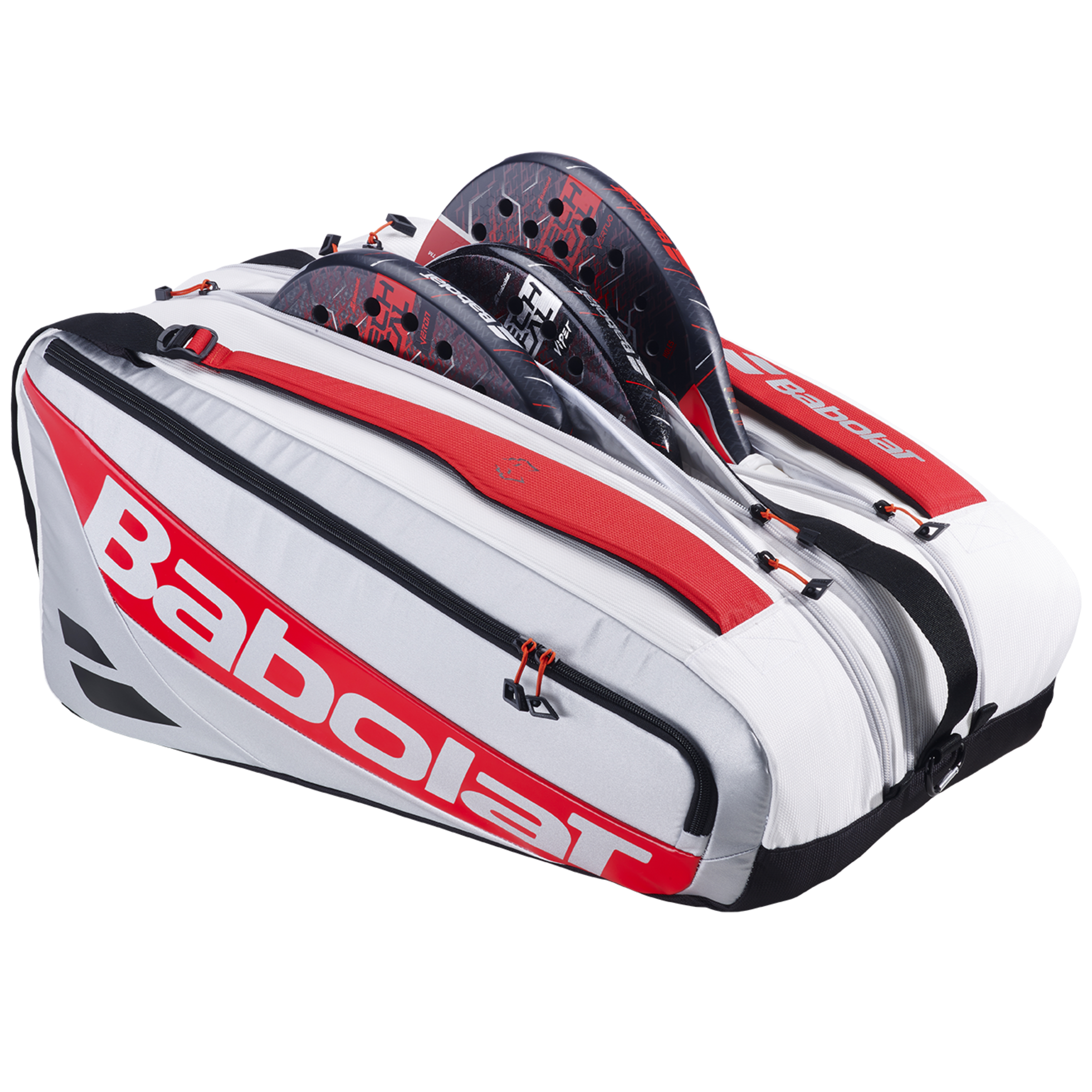 RH Pro Padel Juan Lebron weiß silber rot