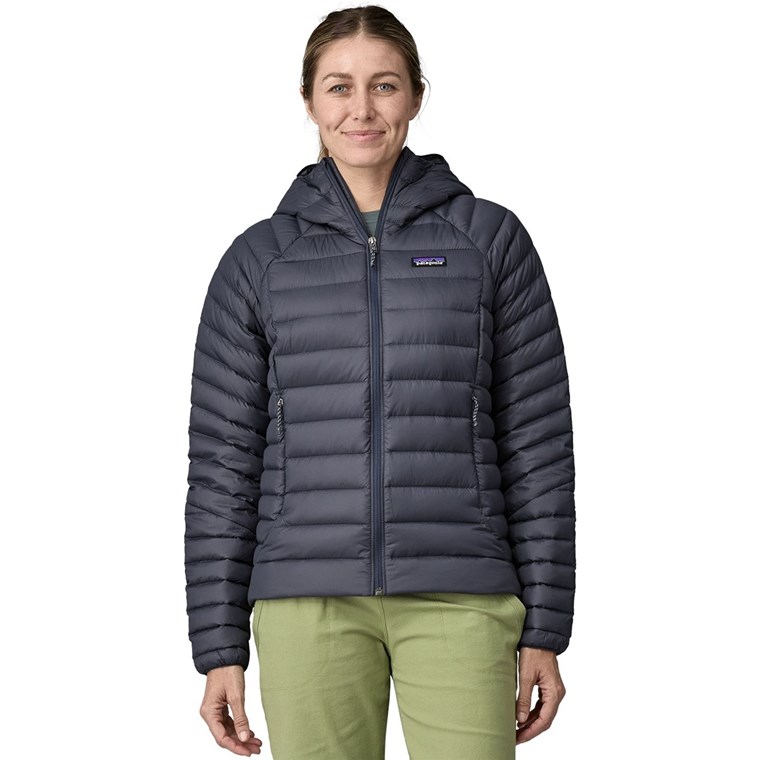 Patagonia W's Down Sweater Hoody Smolder Blue