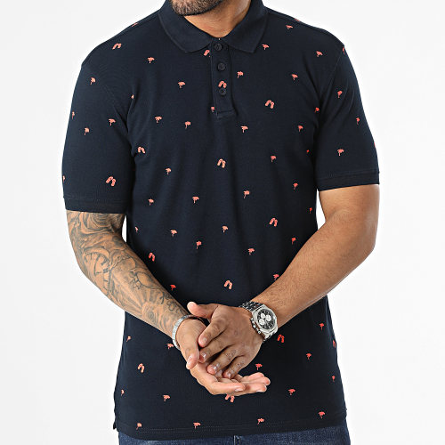 Polo Manches Courtes 956 Bleu Marine