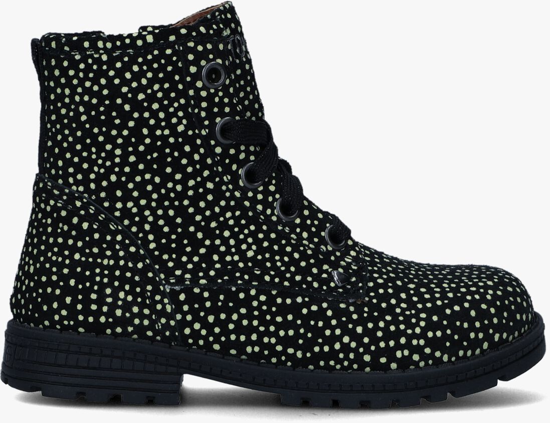 TON & TON zwarte ton & ton veterboots hedvig