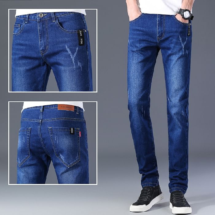 Nataro - Slim Fit Jeans met middelhoge taille