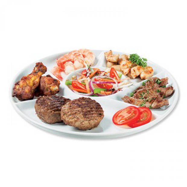 Fonduebord Riga - wit - Ø 25 cm