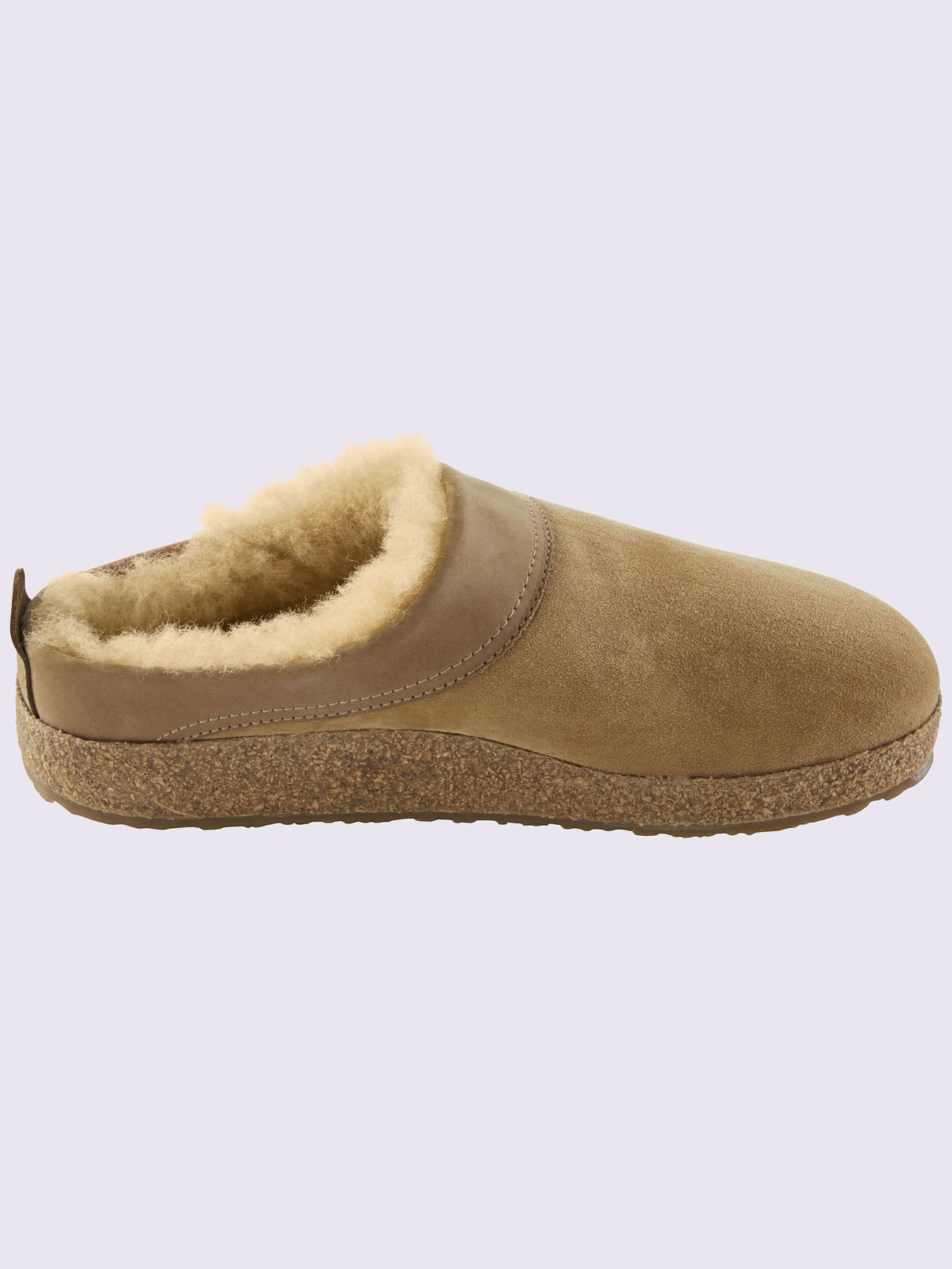 Chaussons cuir d'agneau souple