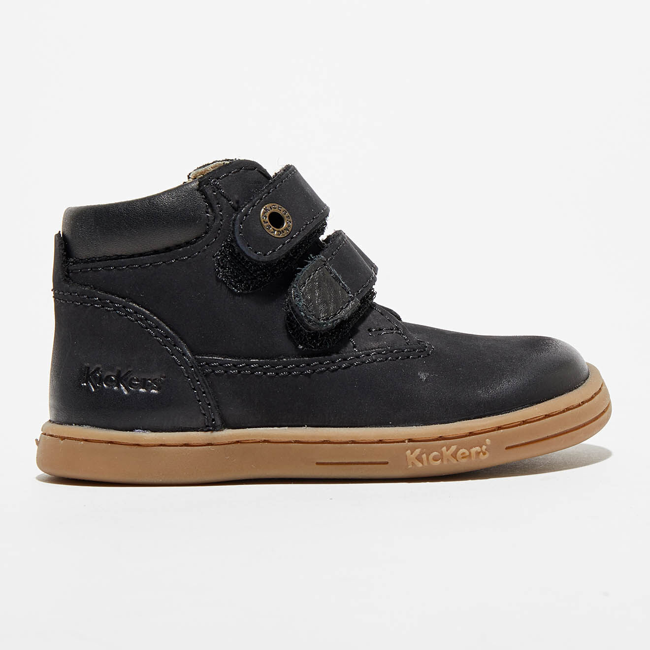 Kickers Sneakers en Cuir Tackeasy noires