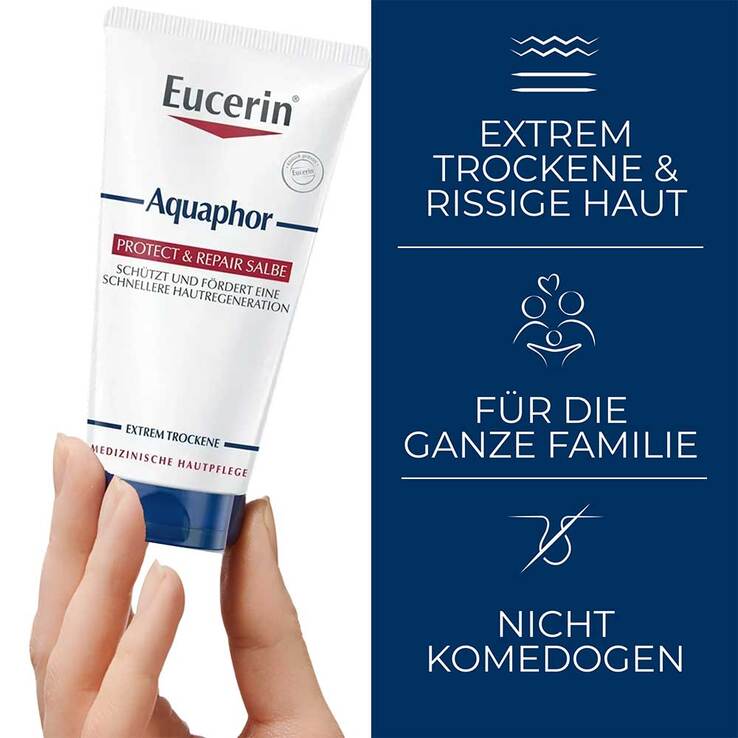 Eucerin Aquaphor Protect & Repair Salbe, 45 ml