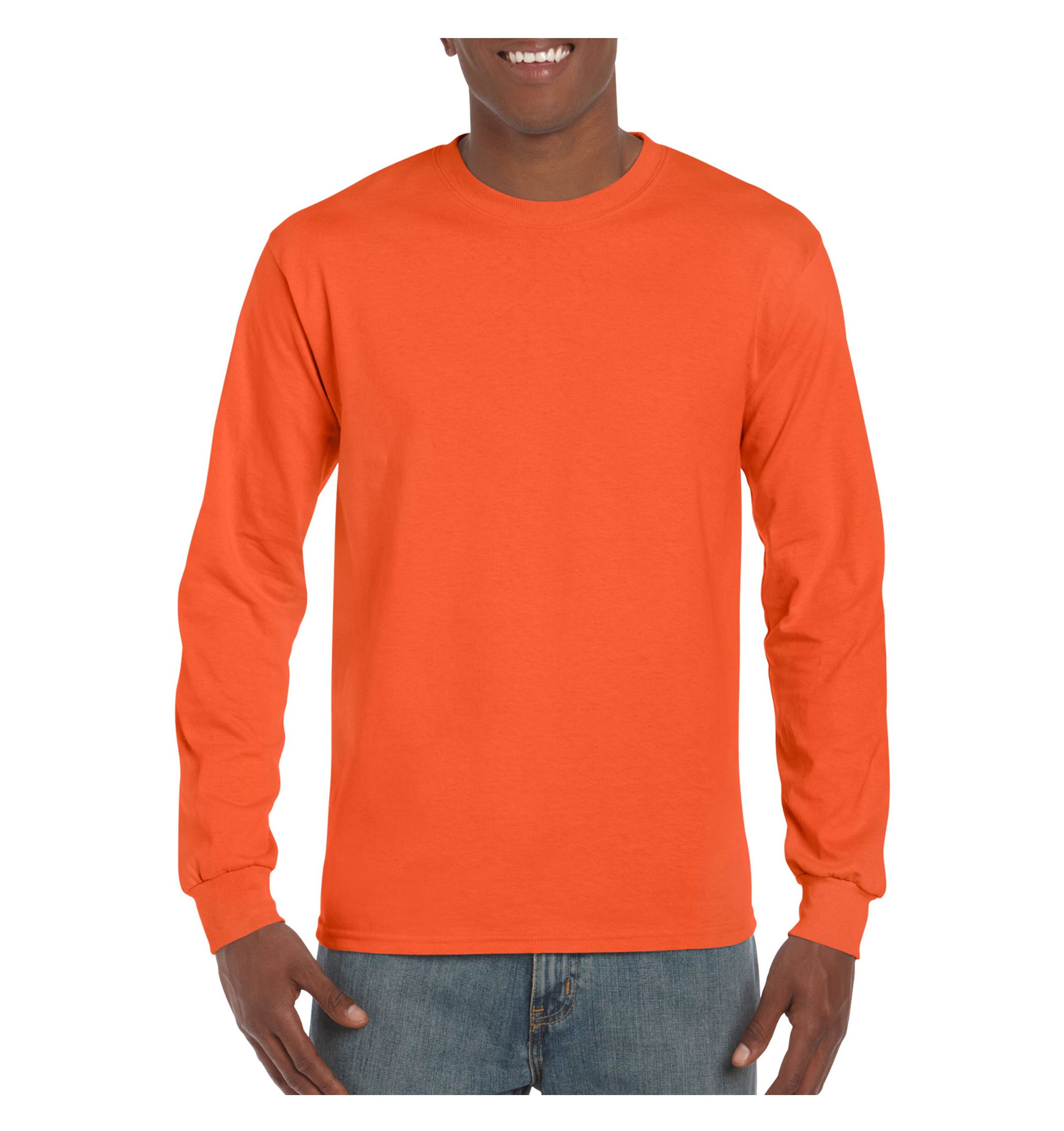 Gildan GI2400 - T-Shirt Homme Manches Longues 100% Coton