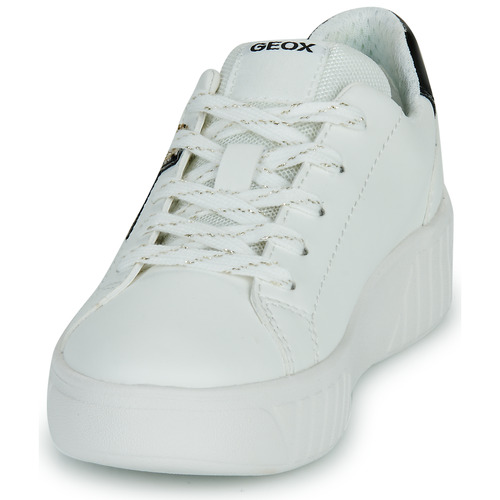 Geox - J MIKIROSHI GIRL - Blanc / Doré / Noir
