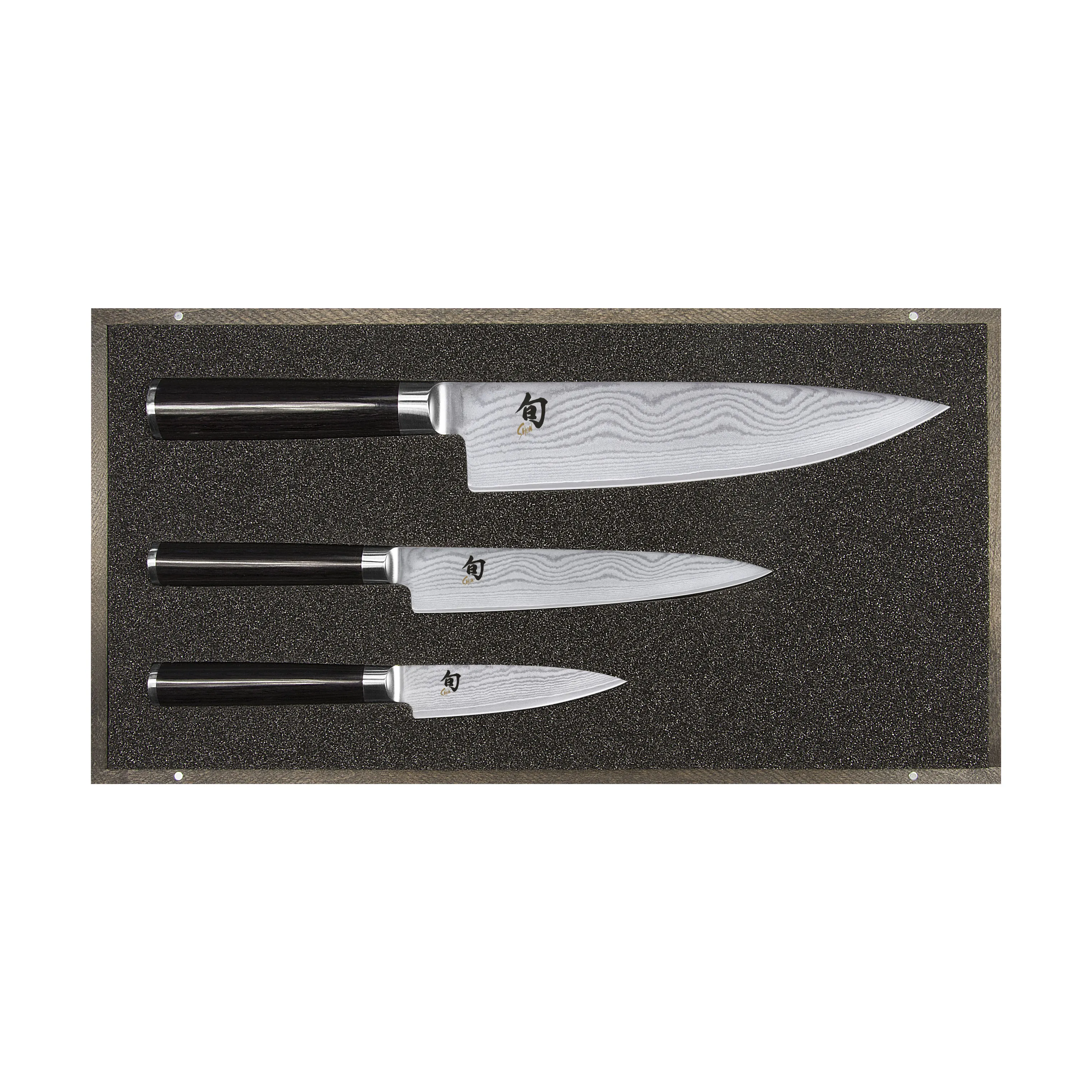 Kai Shun Classic Knivæt - 3 dele