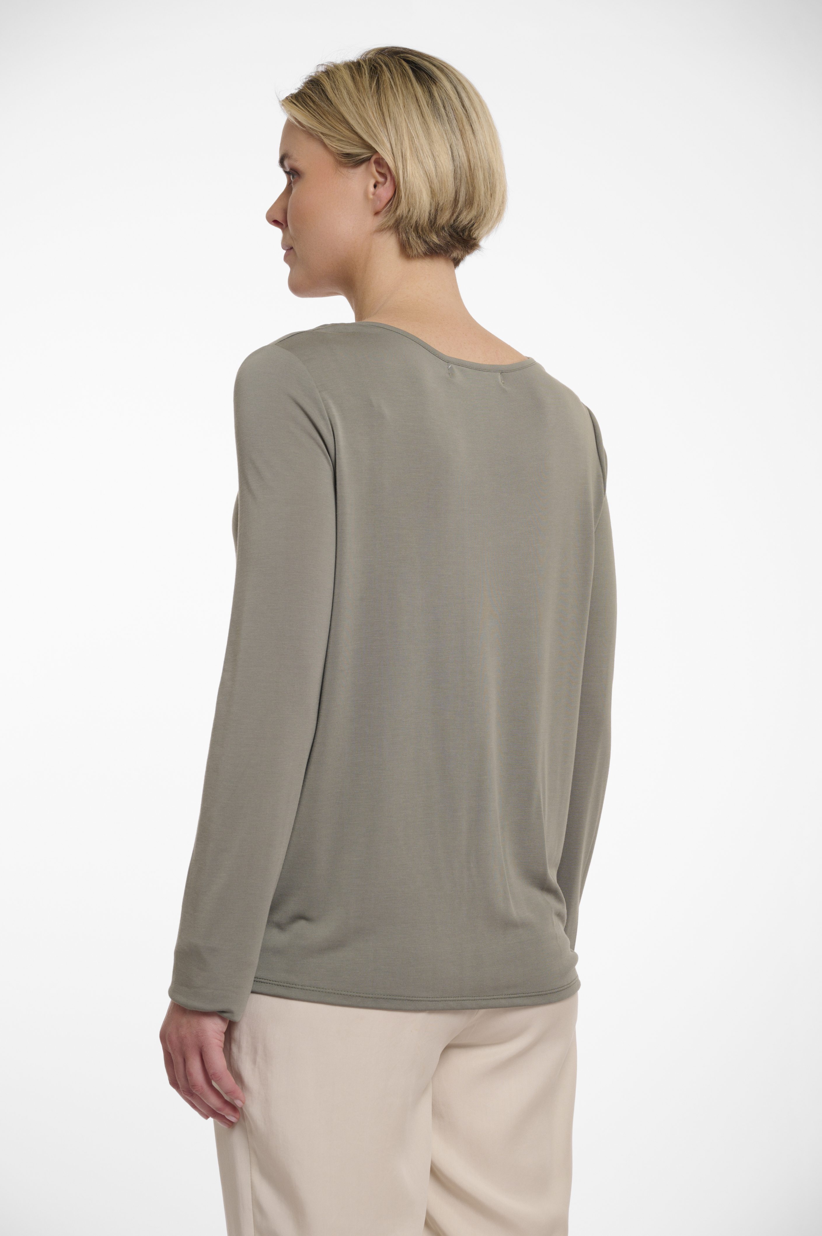 Rino & Pelle - Soof Long Sleeves Top - Dusty Khaki