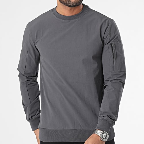 Sweat Crewneck Gris Anthracite