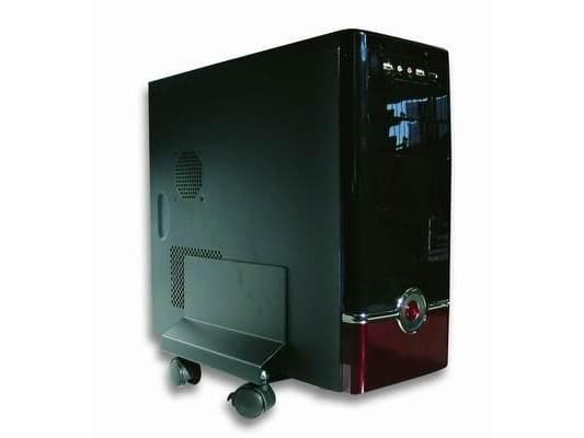 Techly ICA-CS 34, Multimediavogn, Sort, PC, 25 kg, 195 mm, 240 mm