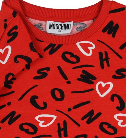 Moschino T-Shirt - Rot m. Print