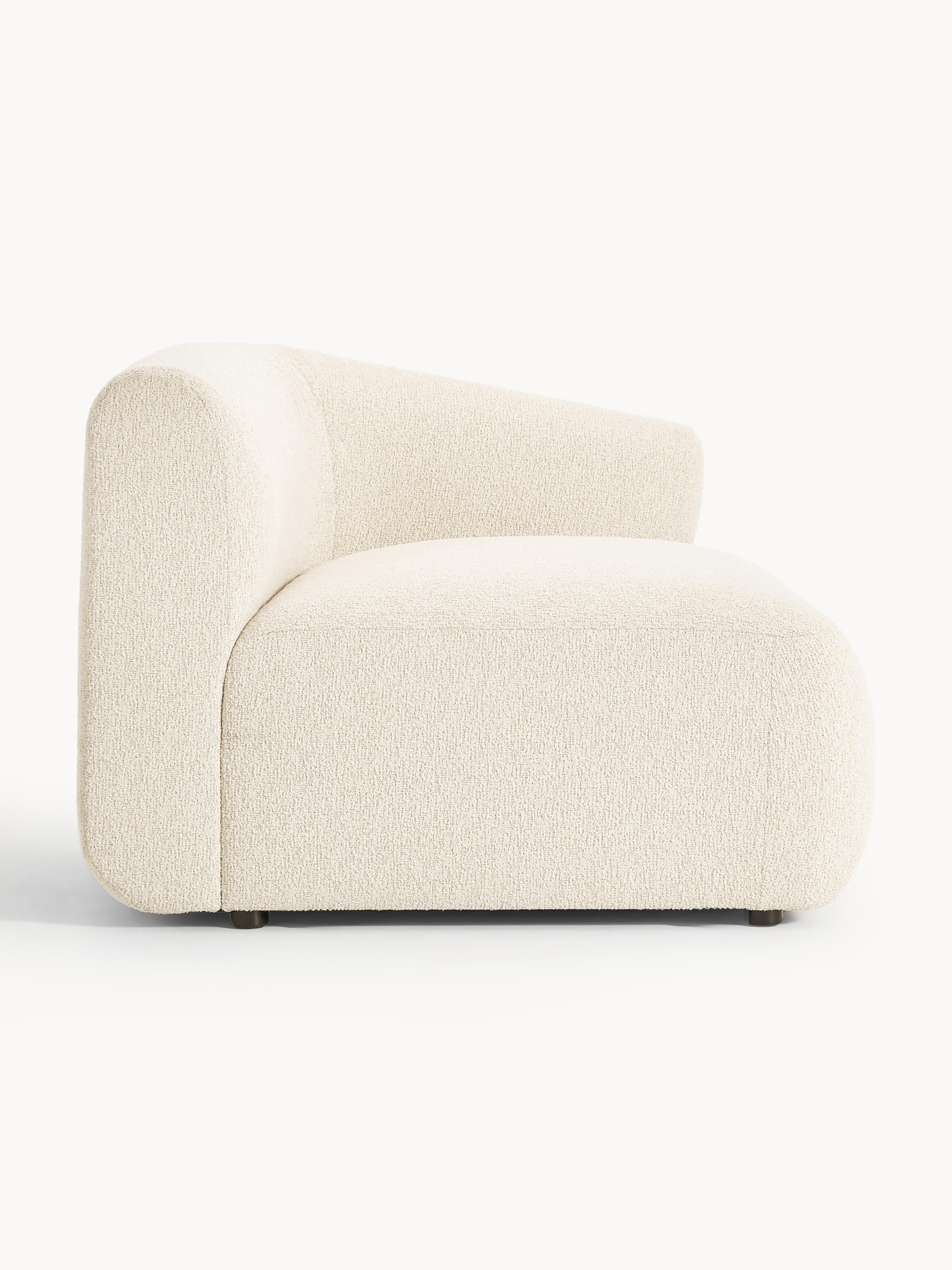 Bouclé hoekmodule Sofia